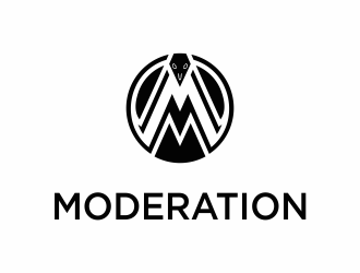 Moderation logo design by Renaker