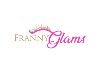 Franny Glams  logo design by aryamaity