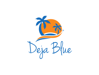 Deja Blue logo design by sodimejo