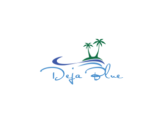 Deja Blue logo design by oke2angconcept
