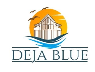 Deja Blue logo design by Suvendu