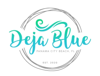 Deja Blue logo design by akilis13