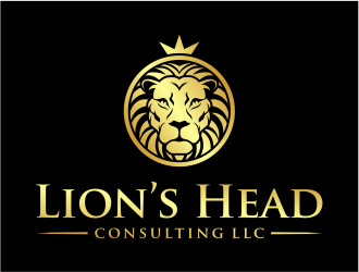 Lions Head Consulting, L.L.C. logo design by cintoko