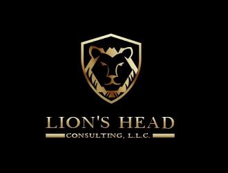 Lions Head Consulting, L.L.C. logo design by bougalla005