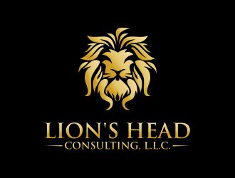 Lions Head Consulting, L.L.C. logo design by DeyXyner