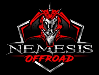 Nemesis Offroad logo design by DreamLogoDesign