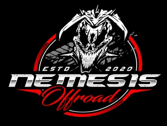 Nemesis Offroad logo design by DreamLogoDesign