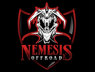 Nemesis Offroad logo design by logofighter