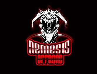 Nemesis Offroad logo design by Suvendu