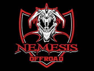 Nemesis Offroad logo design by logofighter