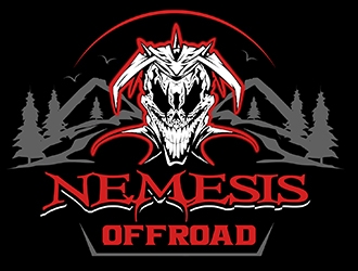 Nemesis Offroad logo design by logofighter