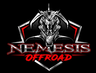 Nemesis Offroad logo design by DreamLogoDesign