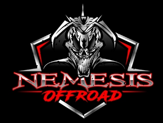 Nemesis Offroad logo design by DreamLogoDesign