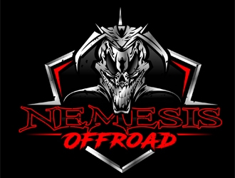 Nemesis Offroad logo design by DreamLogoDesign