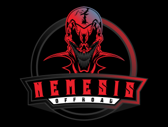 Nemesis Offroad logo design by Kruger