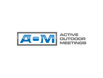 Active Outdoor Meetings logo design by Inaya