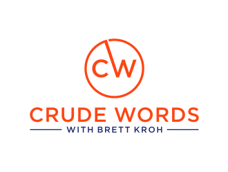 Crude Words with Brett Kroh  logo design by zizou