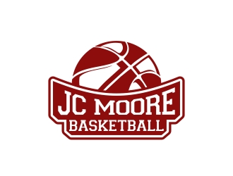 JC Moore Basketball logo design by cikiyunn
