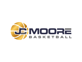 JC Moore Basketball logo design by oke2angconcept