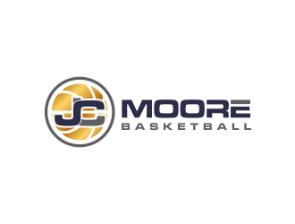 JC Moore Basketball logo design by oke2angconcept
