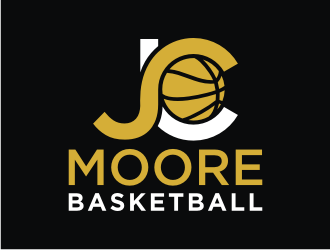 JC Moore Basketball logo design by carman