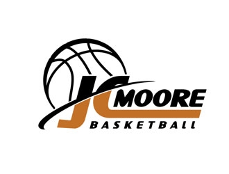 JC Moore Basketball logo design by creativemind01