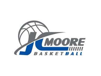 JC Moore Basketball logo design by creativemind01