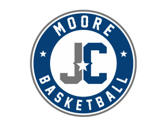 JC Moore Basketball logo design by Girly