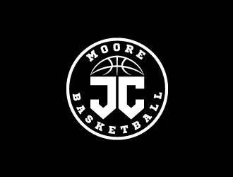 JC Moore Basketball logo design by zamzam