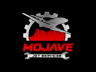 Mojave Jet Services logo design by beejo