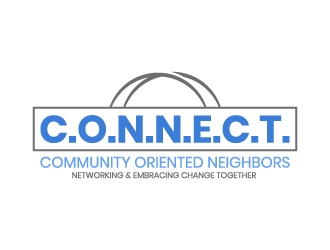 C.O.N.N.E.C.T. (Community Oriented Neighbors Networking & Embracing Change Together) logo design by aryamaity