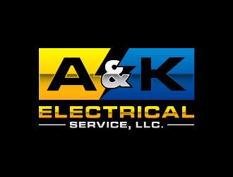 A&K Electrical Service, LLC. logo design by lexipej