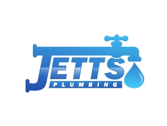 JETTS Plumbing logo design by NikoLai