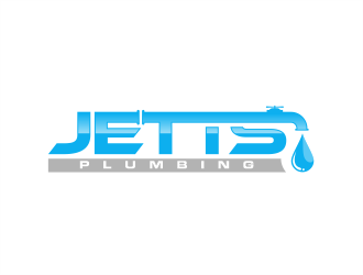 JETTS Plumbing logo design by evdesign