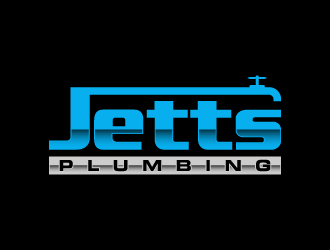 JETTS Plumbing logo design by denfransko