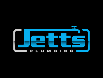 JETTS Plumbing logo design by denfransko