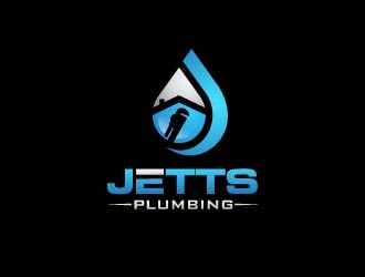 JETTS Plumbing logo design by usef44