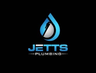 JETTS Plumbing logo design by usef44