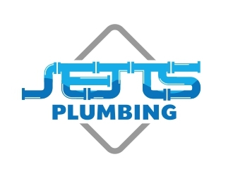 JETTS Plumbing logo design by forevera