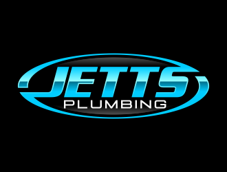 JETTS Plumbing logo design by ekitessar