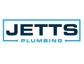 JETTS Plumbing logo design by gilkkj