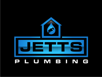JETTS Plumbing logo design by sheilavalencia