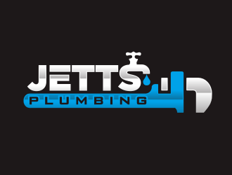 JETTS Plumbing logo design by YONK