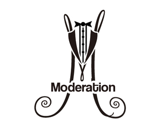 Moderation logo design by redvfx