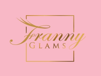 Franny Glams  logo design by REDCROW