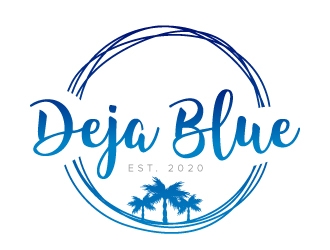 Deja Blue logo design by akilis13