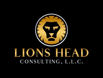 Lions Head Consulting, L.L.C. logo design by akilis13
