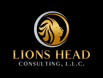Lions Head Consulting, L.L.C. logo design by akilis13