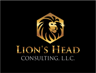 Lions Head Consulting, L.L.C. logo design by up2date