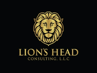 Lions Head Consulting, L.L.C. logo design by Foxcody
